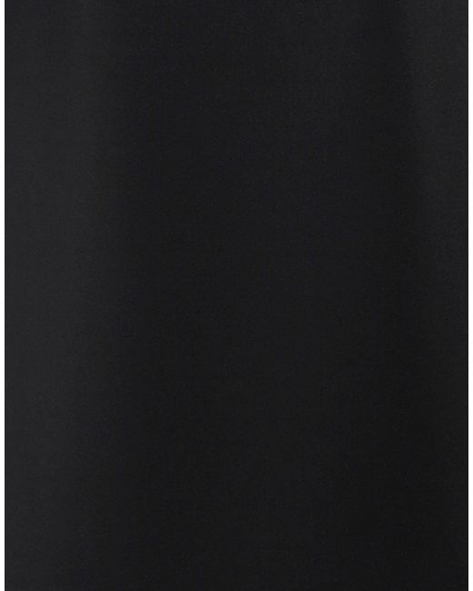 Alpha Studio Black Midi Dress Polyester, Elastane