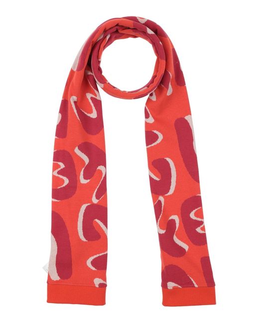 Karl Lagerfeld Red Scarf