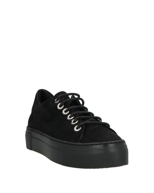 Agl Attilio Giusti Leombruni Black Sneakers Leather
