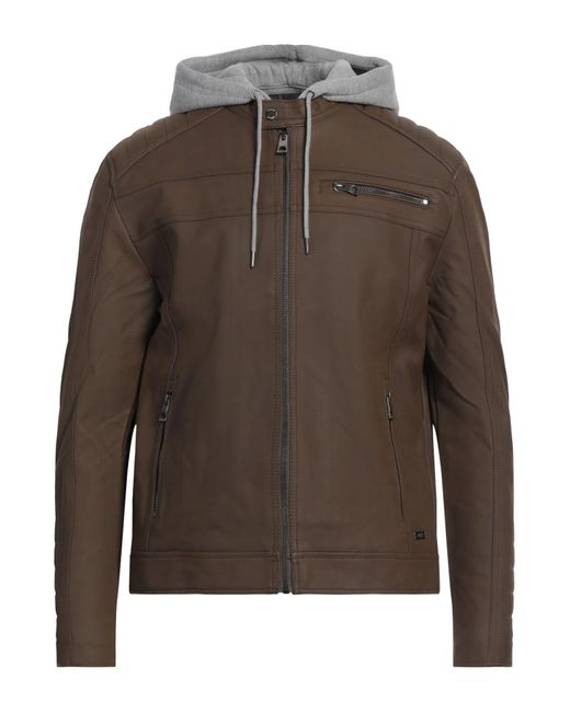 Guess Brown Jacket for men
