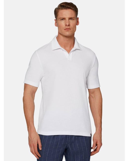 Boggi Poloshirt in White für Herren