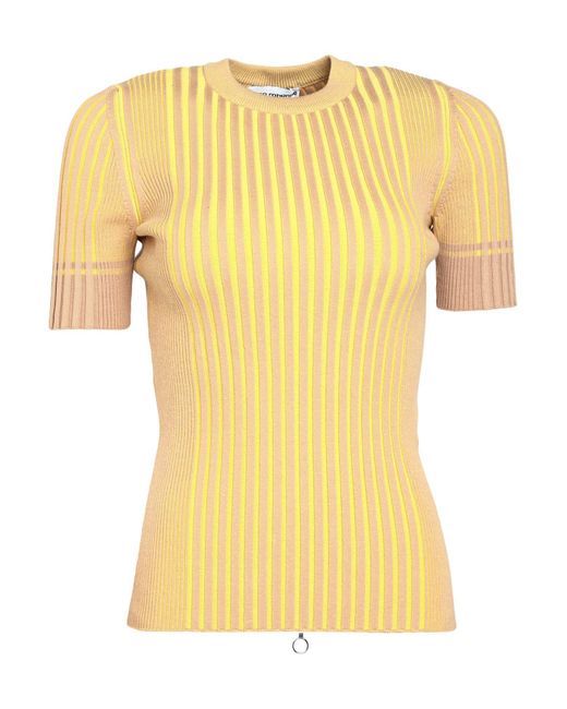 Rabanne Yellow Sweater