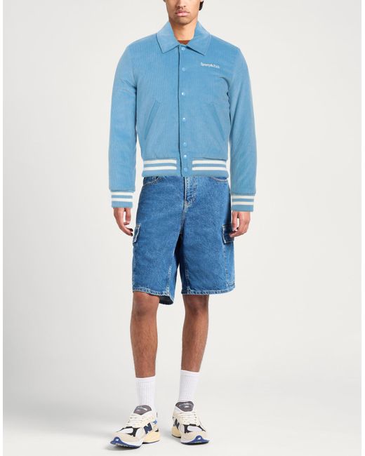 Sporty & Rich Blue Jacket for men