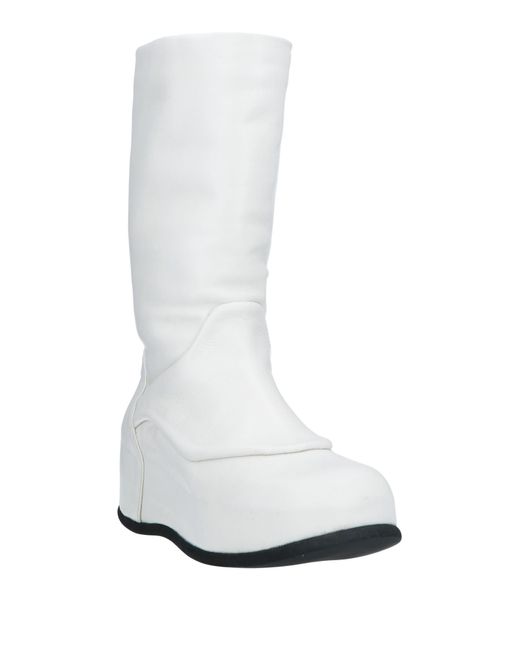 Malloni White Boot