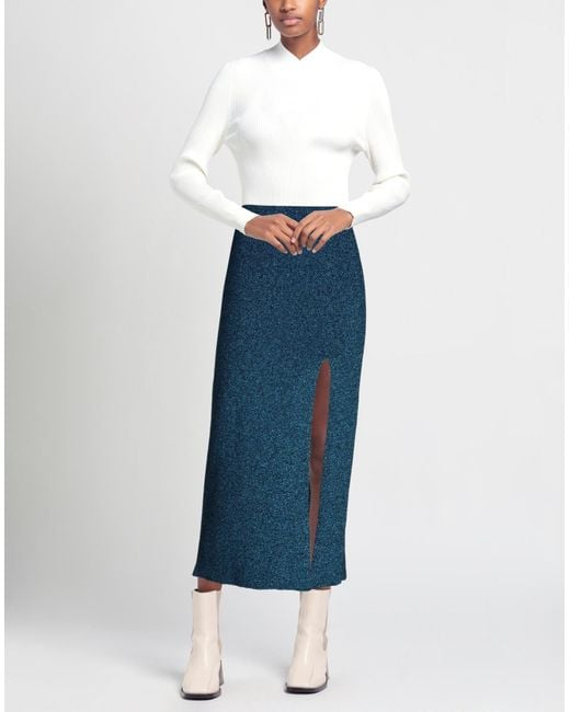 Jupe midi Circus Hotel en coloris Blue