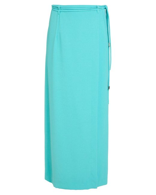 Ottod'Ame Blue Midi Skirt