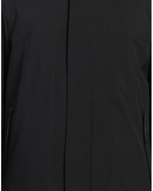 Dekker Black Jacket Polyester for men