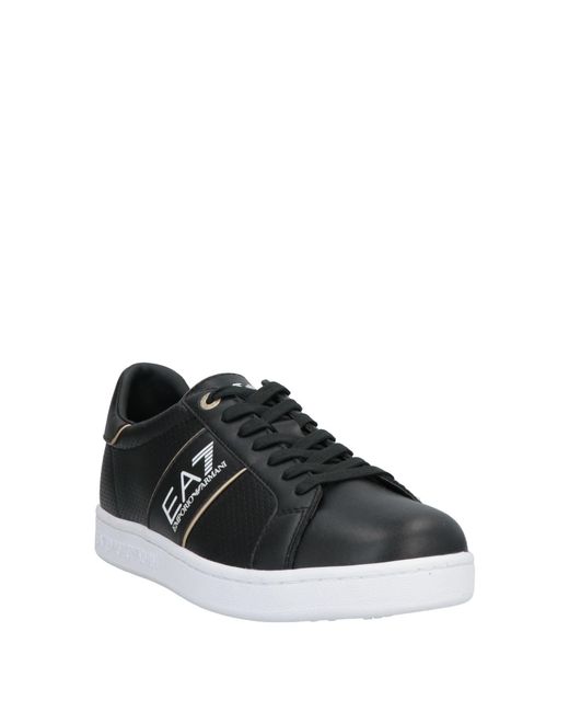 EA7 Black Trainers for men