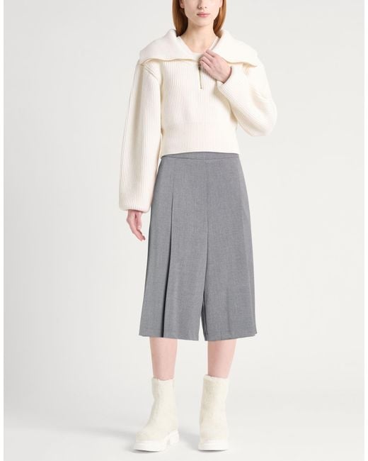 Kaos Gray Shorts & Bermuda Shorts Polyester, Viscose, Elastane