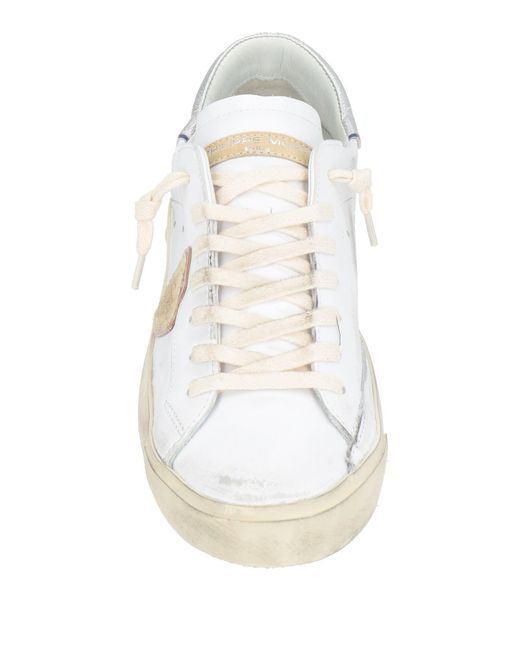 Philippe Model White Sneakers Leather for men