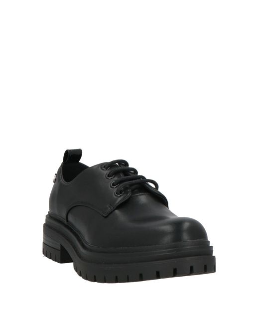 Xti Black Lace-up Shoes