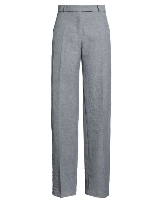 Department 5 Gray Pants Polyester, Viscose, Polyamide