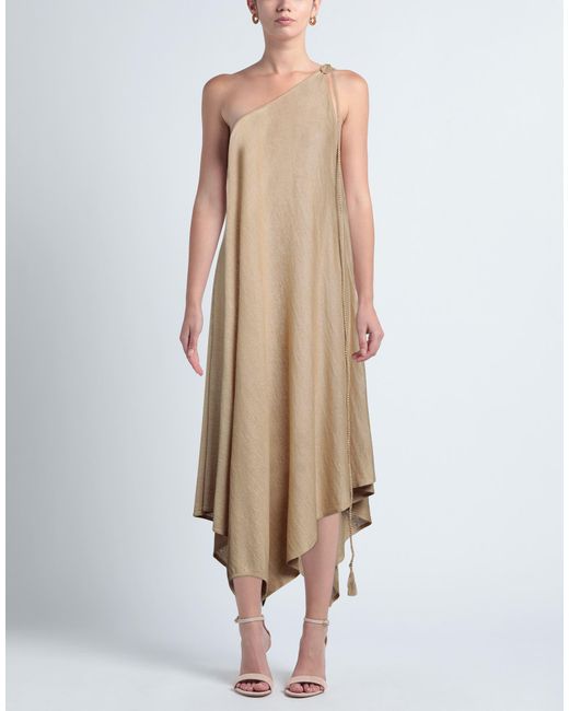 Alanui Natural Maxi-Kleid