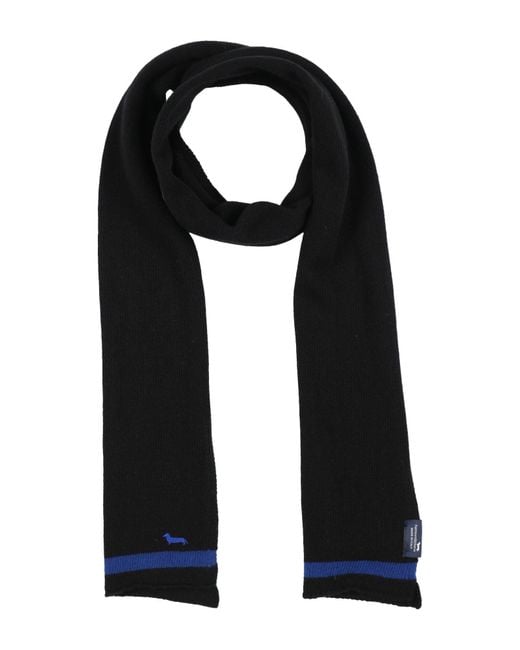Harmont & Blaine Black Scarves for men