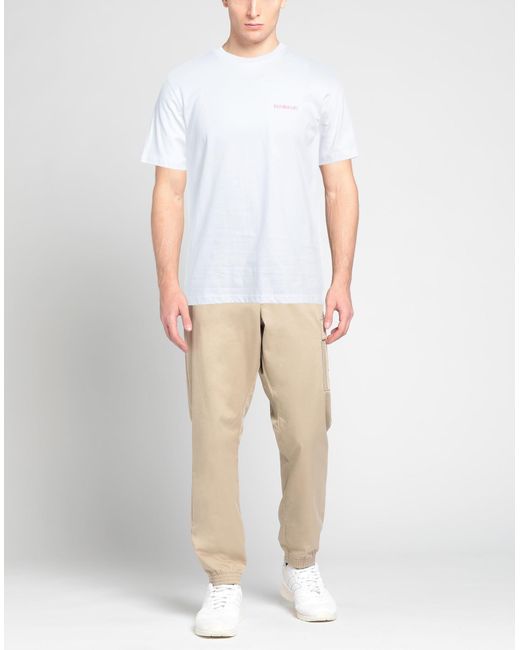 T-shirt di Burberry in White da Uomo