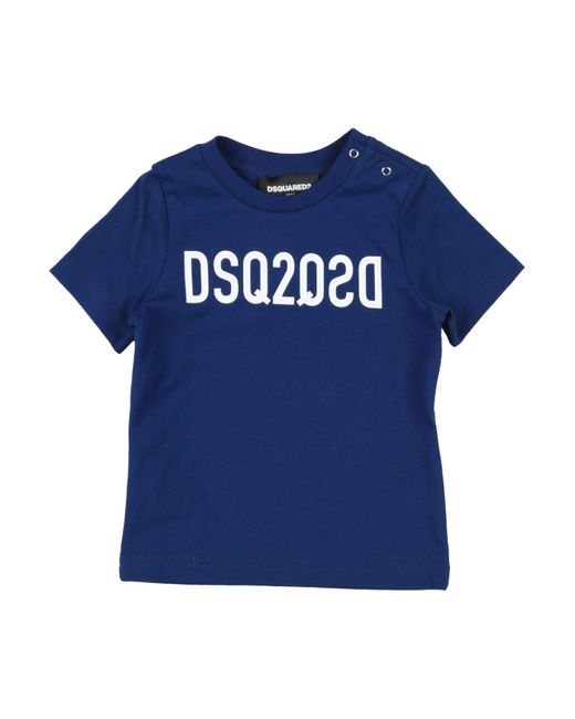 DSquared² Blue T-Shirt Cotton
