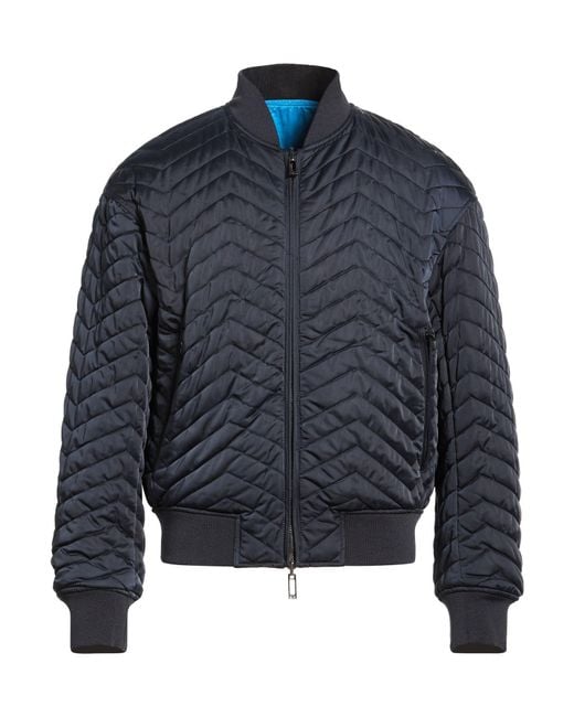 Emporio Armani Blue Jackets for men