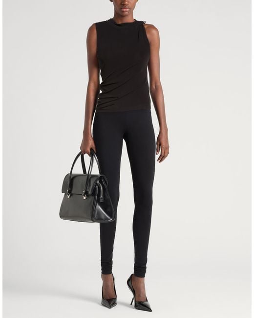 Courreges Black Top Viscose, Elastane