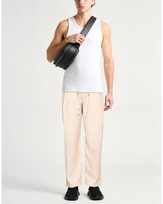 Takeshy Kurosawa Natural Pants Polyester, Modal, Viscose, Elastane for men