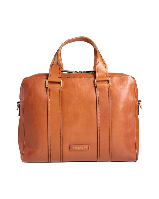 The Bridge Brown Tan Handbag Leather for men