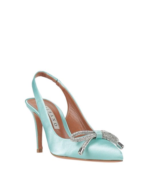 Albano Green Pumps