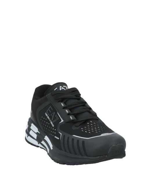 EA7 Black Sneakers for men