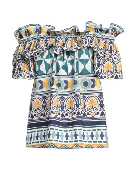 LaDoubleJ Blue Top Cotton