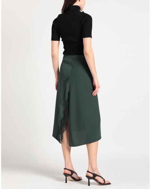 Actitude By Twinset Green Midi Skirt