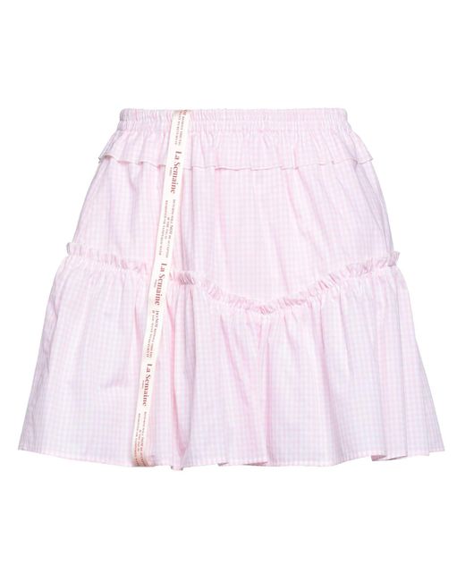 LA SEMAINE Paris Pink Mini Skirt