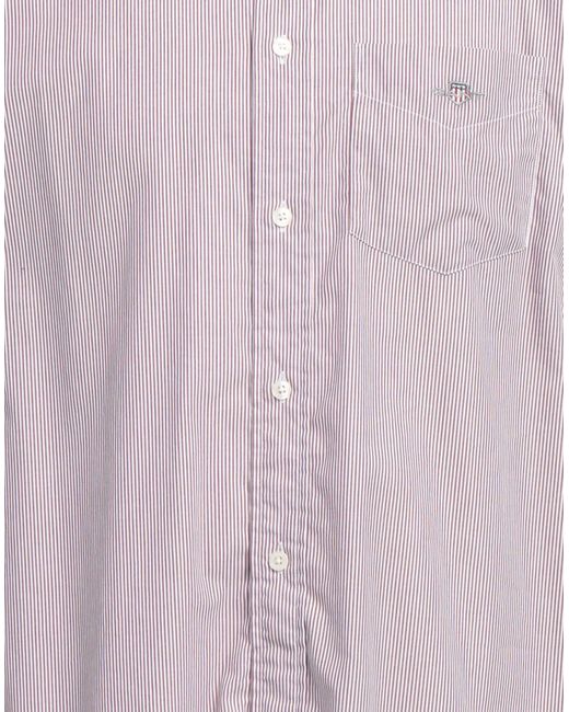 Camisa Gant de hombre de color Purple
