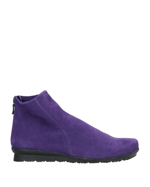 Arche Purple Ankle Boots