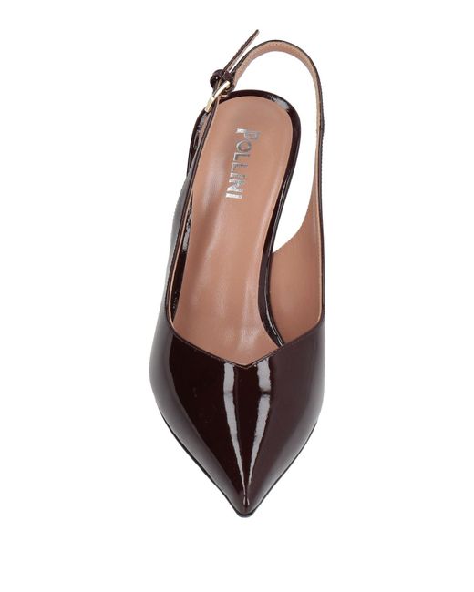 Pollini Brown Pumps Leather