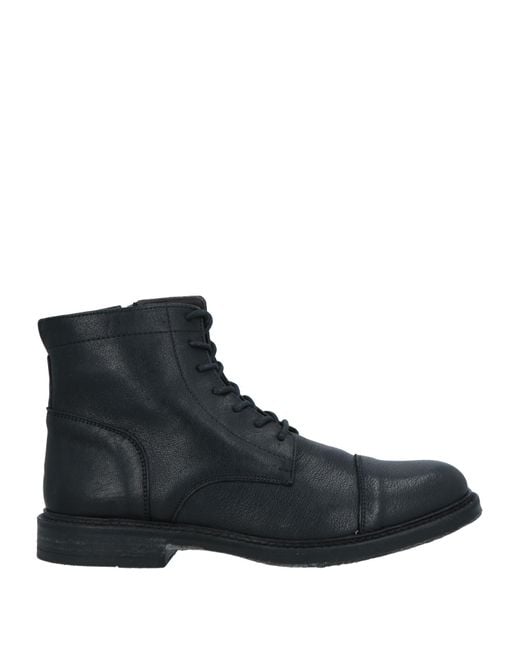 Berna Black Ankle Boots for men