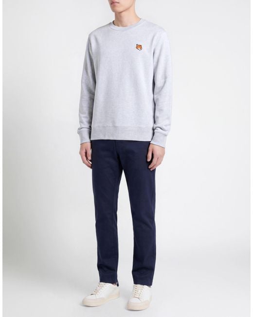 Maison Kitsuné White Sweatshirt Cotton for men