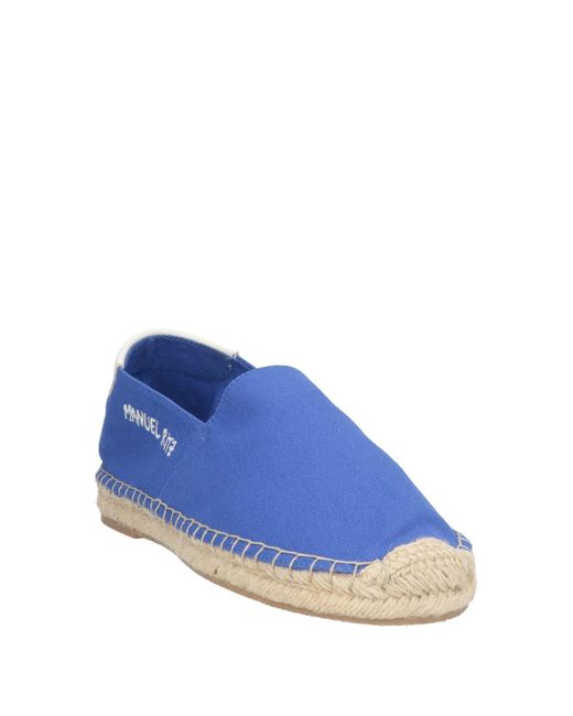 Manuel Ritz Blue Espadrilles for men