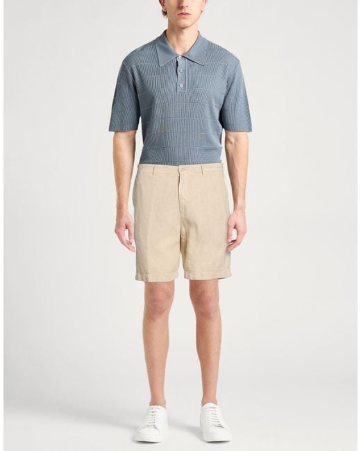 120% Lino Natural Shorts & Bermuda Shorts for men