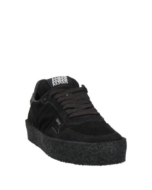 Akman Black Sneakers Leather