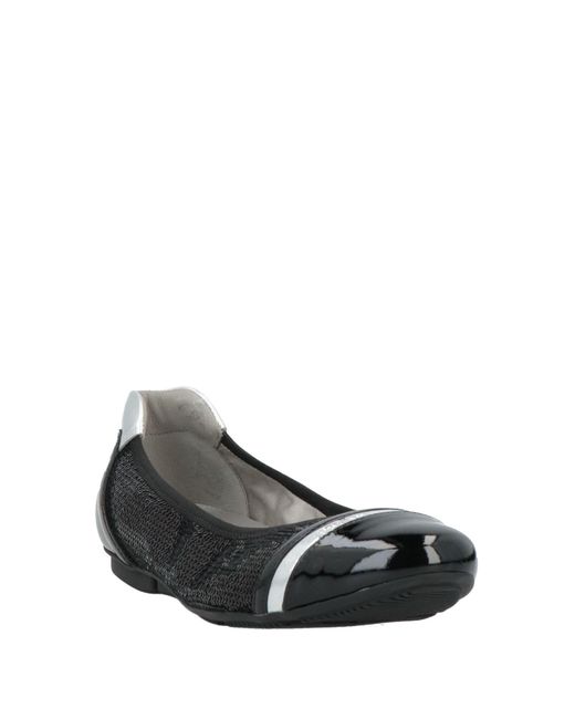 Hogan Black Ballet Flats
