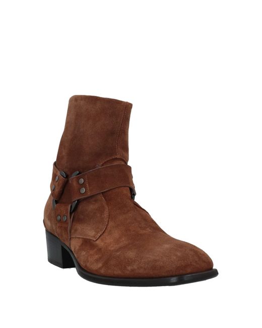 Rocco P Brown Ankle Boots for men