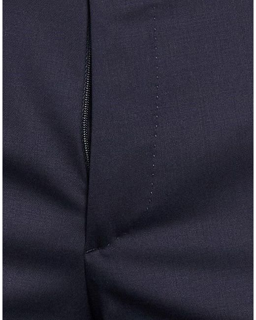 Boglioli Blue Pants Virgin Wool for men