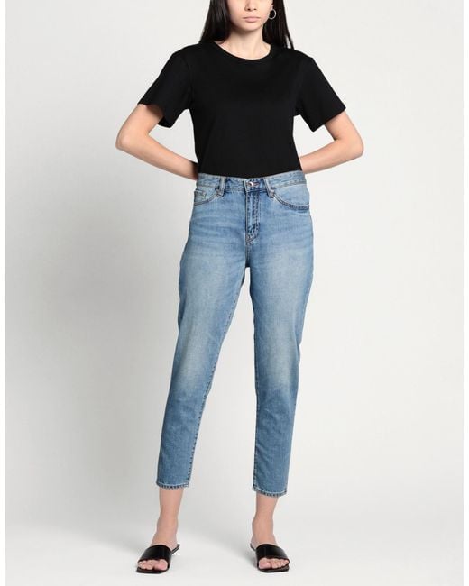 ARMANI EXCHANGE Blue Jeans Cotton, Hemp