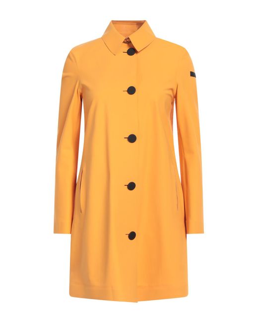 Rrd Orange Overcoat & Trench Coat Polyamide, Elastane