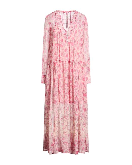 Free People Women's Pink Maxi Dress Polyester - coffeafoods.com