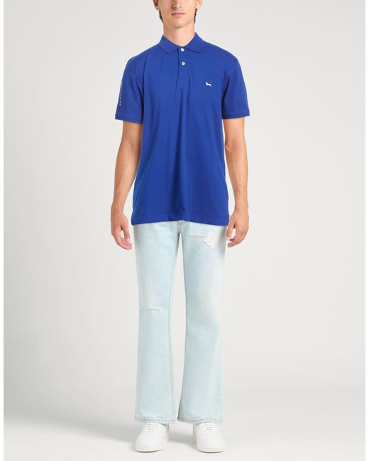 Harmont & Blaine Blue Polo Shirt for men