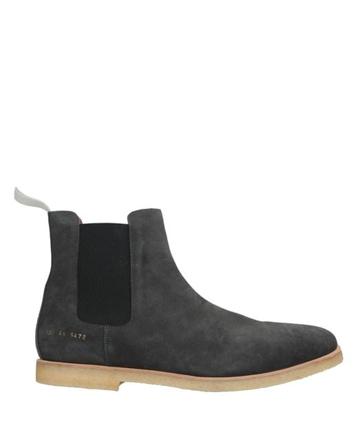 Common Projects Black Classic Chelsea Boots for men