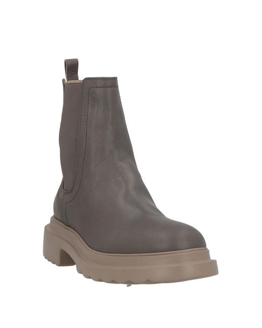 Pomme D'or Brown Ankle Boots