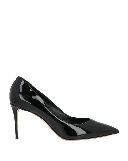 Casadei Black Pumps Leather