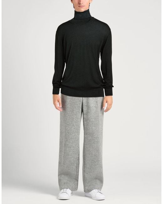 Altea Black Turtleneck for men