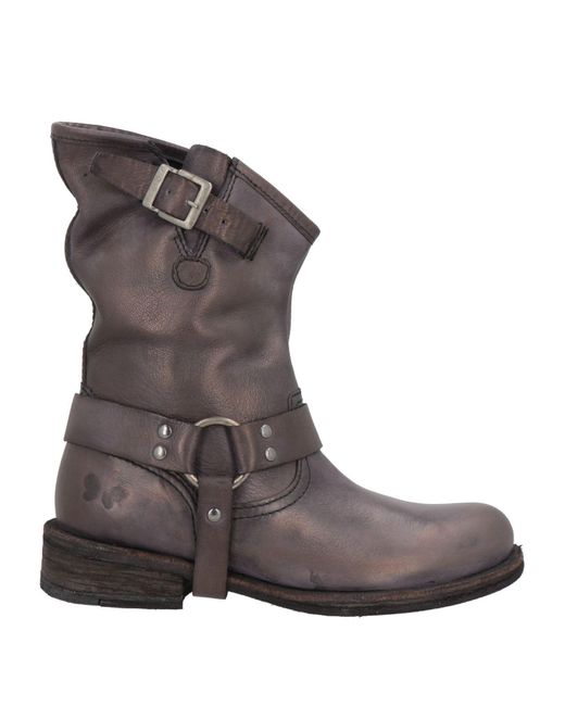 Felmini Brown Ankle Boots