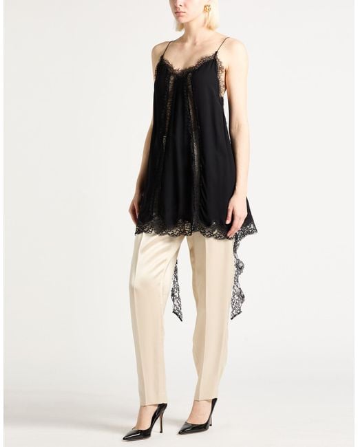 Semicouture Black Top Viscose